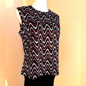 Sleeveless Blouse.  Sparkly, Classy, Elegant